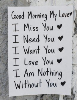 Daily Good Morning Love Messages