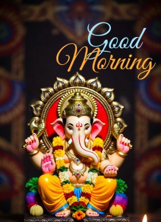 Ganpati Good Morning Wishes1