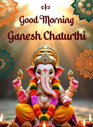 Good Morning Ganesh Chaturthi Images3