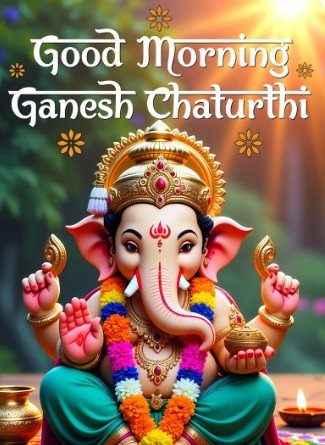 Good Morning Ganesh Chaturthi Images5
