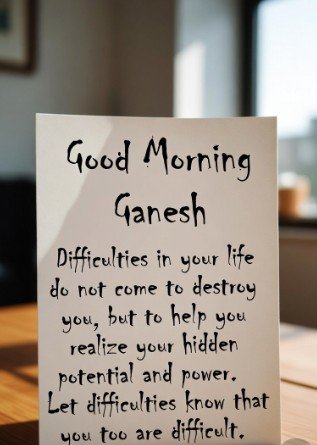 Good Morning Ganesh Quotes2