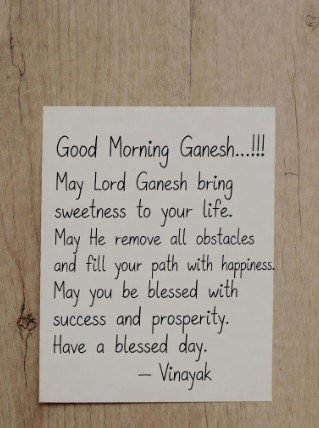 Good Morning Ganesh Quotes5