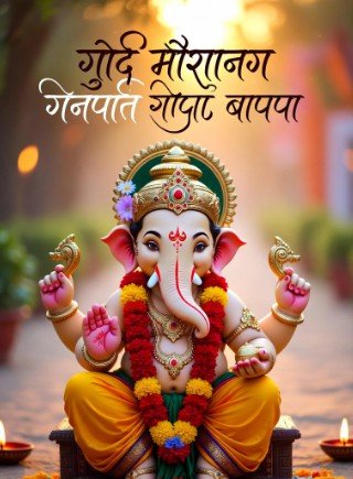 Good Morning Ganpati Bappa Status1