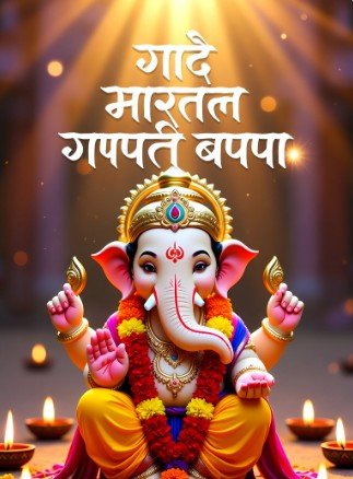 Good Morning Ganpati Bappa Status5