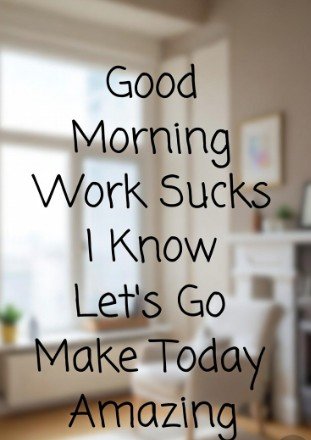 Good Morning Work Meme1