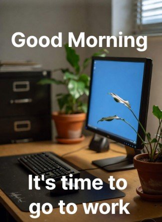 Good Morning Work Meme5