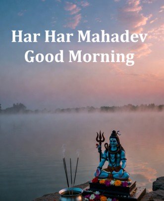Har Har Mahadev Good Morning Wishes for Devotees2