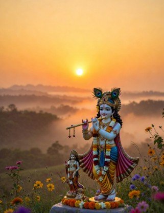 Krishna Bhakti Good Morning Photos5