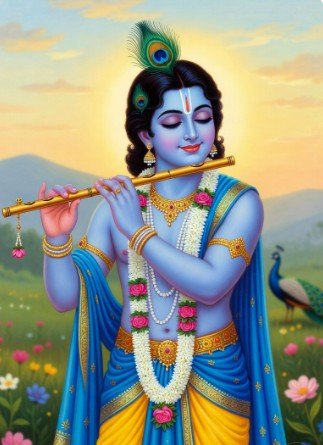 Krishna Flute Good Morning Images5
