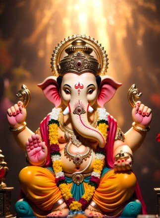 Lord Ganesha Blessings Good Morning1