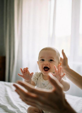 Morning Greetings with Baby Smiles2