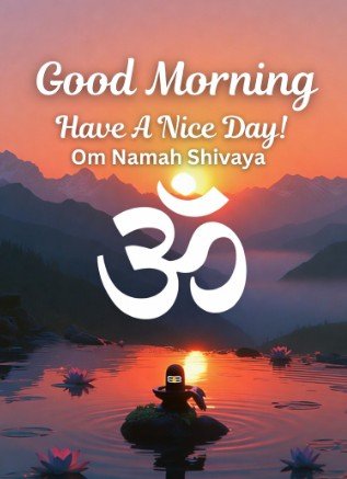 Om Namah Shivaya Good Morning Quotes and Pictures1