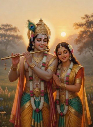 Radhe Krishna Morning Blessings3