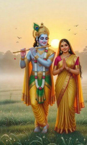 Radhe Krishna Morning Blessings4