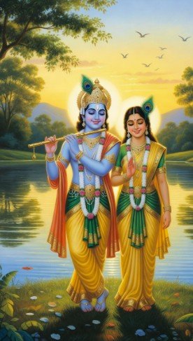 Radhe Krishna Morning Blessings5