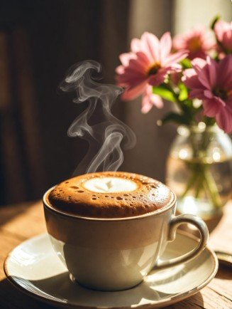 Romantic Good Morning Coffee Pic2