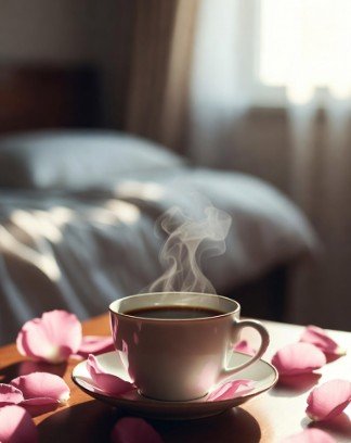 Romantic Good Morning Coffee Pic5