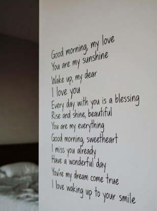 Romantic Good Morning Quotes and Poems3