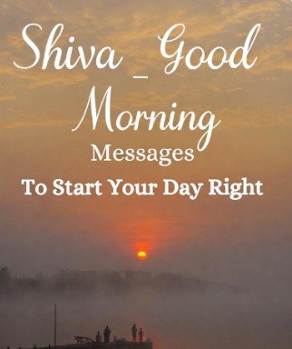 Shiva Good Morning Messages to Start Your Day Right5