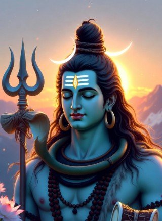 Shiva-Themed Good Morning Images for Whatsapp Status3
