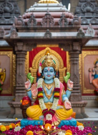 Shri Krishna Good Morning Wishes in Hindi3