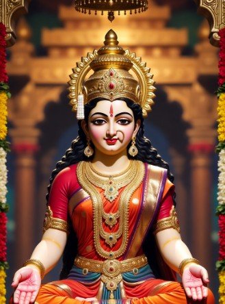 Good Morning Wishes Laxmi Mata Photos1