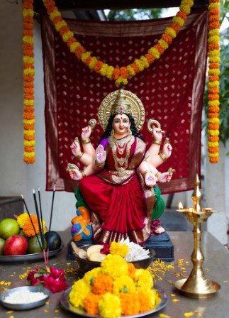 Good Morning Wishes Laxmi Mata Photos4