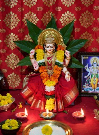 Good Morning Wishes Laxmi Mata Photos5