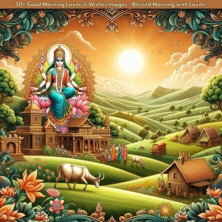 50+ Good Morning Laxmi Ji Wishes Images - Blessed Morning with Laxmi