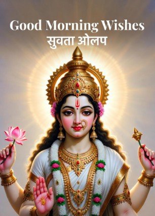 Laxmi Ji Blessings Good Morning Images