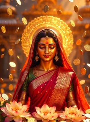 Laxmi Mata Morning Wishes Pictures