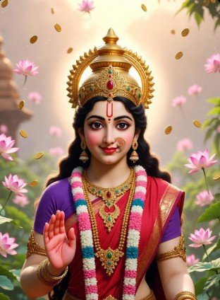 Laxmi Mata Morning Wishes Pictures