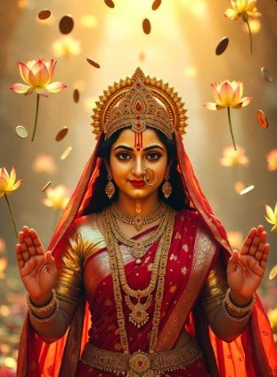 Laxmi Mata Morning Wishes Pictures