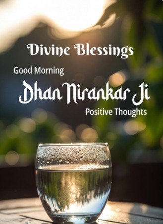 Divine Blessings: Good Morning Dhan Nirankar Ji Positive Thoughts1