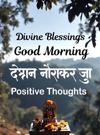 Divine Blessings: Good Morning Dhan Nirankar Ji Positive Thoughts5