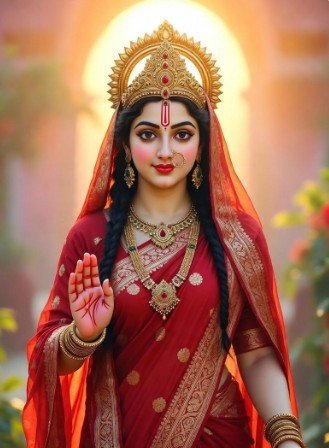 Good Morning Beautiful Santoshi Maa pictures1