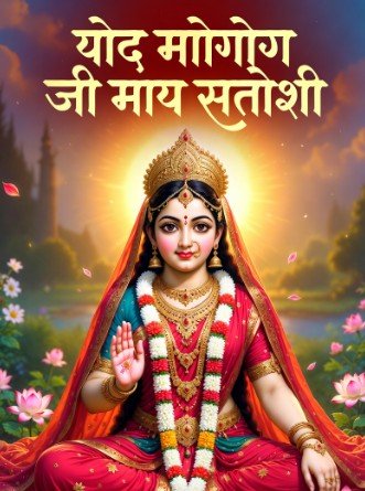 Good Morning Jai Maa Santoshi Hindi Blessing Images1