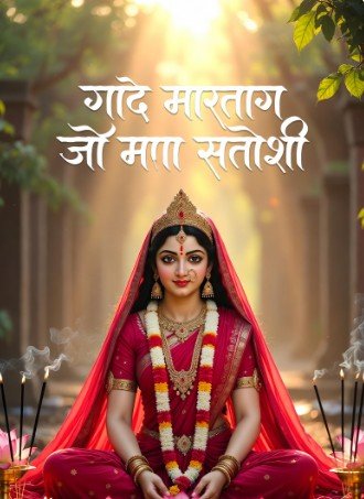 Good Morning Jai Maa Santoshi Hindi Blessing Images5
