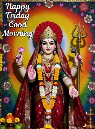 Happy Friday Good Morning Jai Santoshi Maa Pictures3