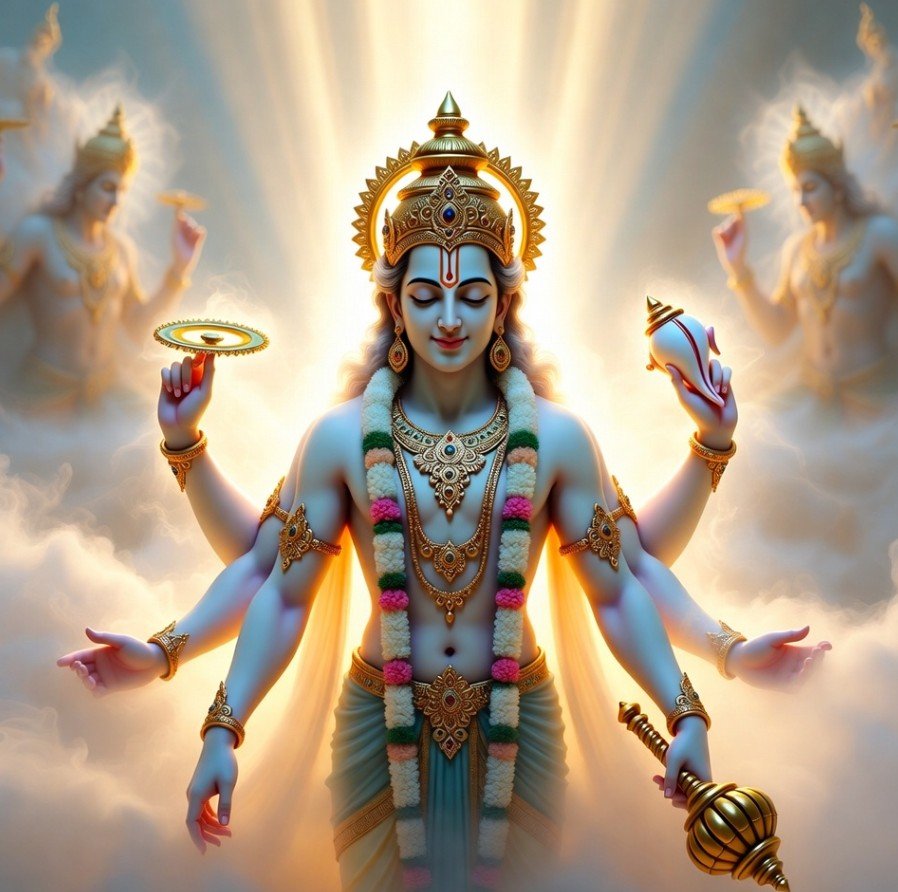 Good Morning Lord Vishnu image