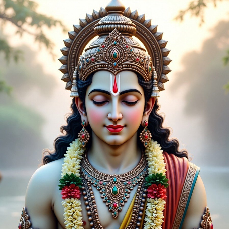 Good Morning Lord Vishnu image