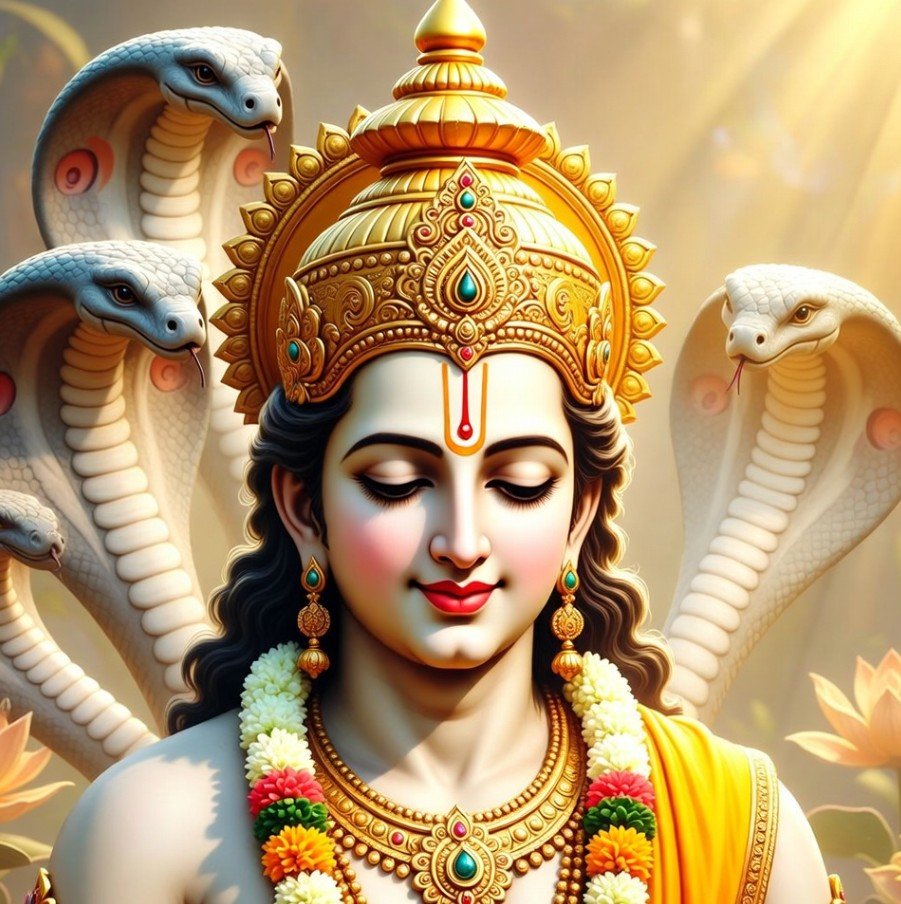 Good Morning Lord Vishnu image