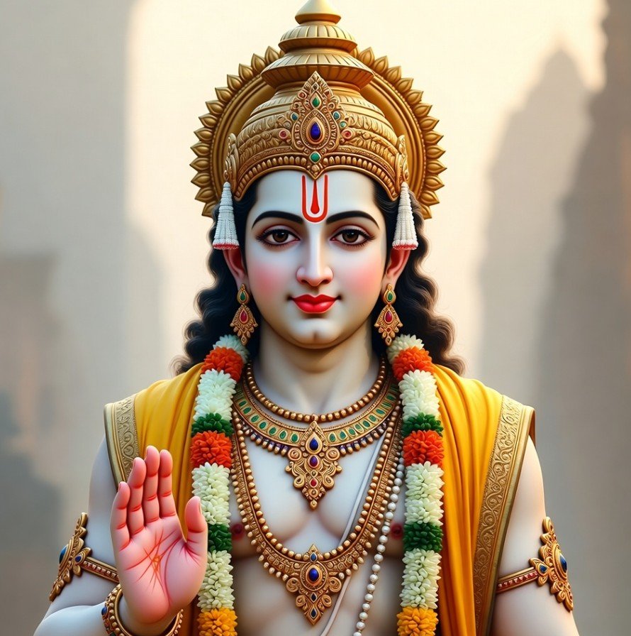 Good Morning Lord Vishnu image