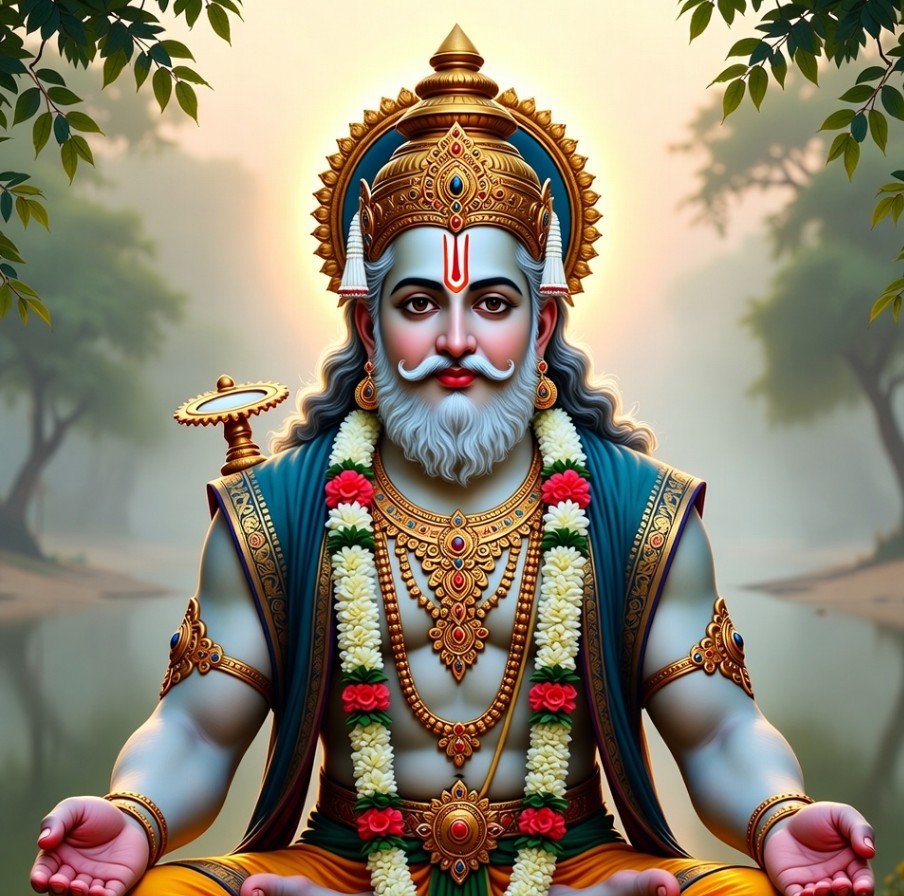 Good Morning Lord Vishnu image