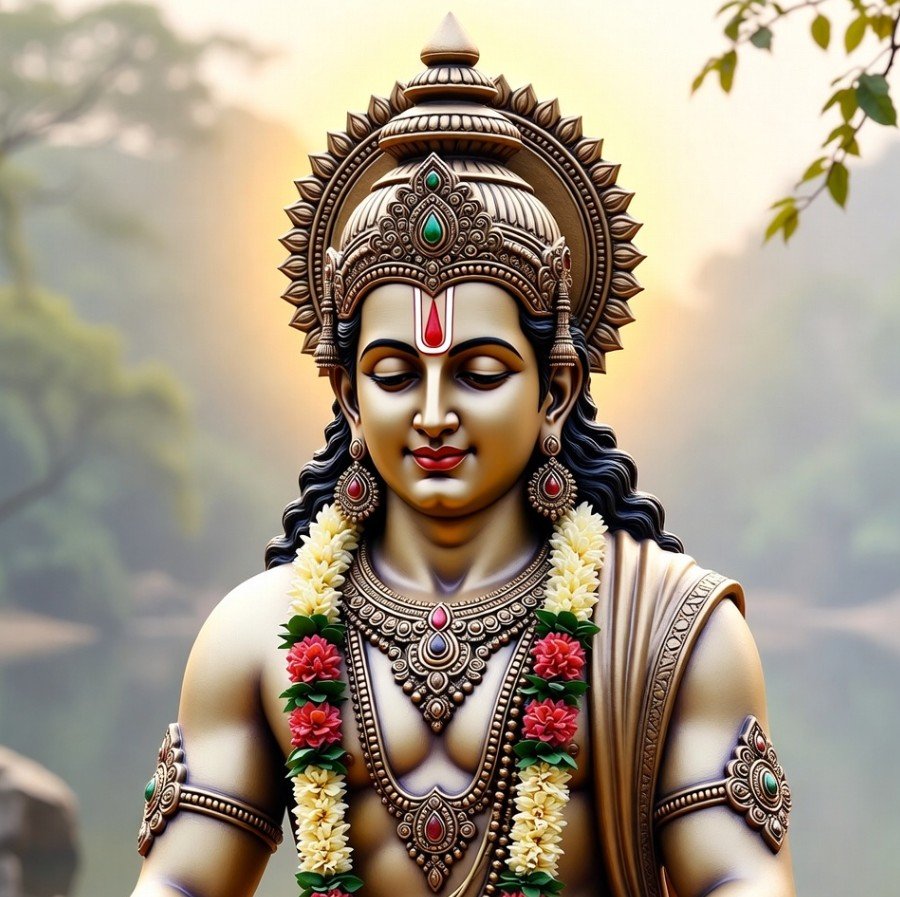 Good Morning Lord Vishnu image