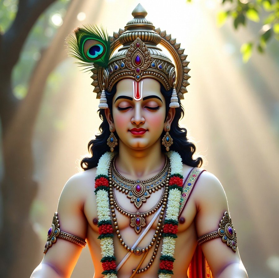 Good Morning Lord Vishnu image