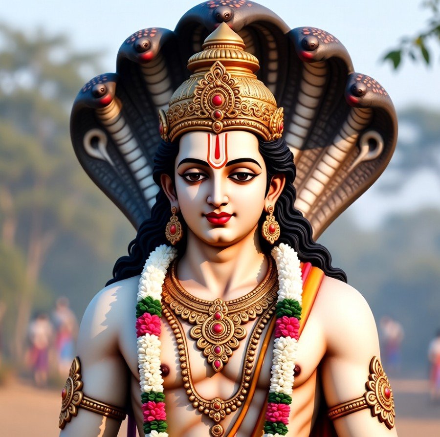 Good Morning Lord Vishnu image