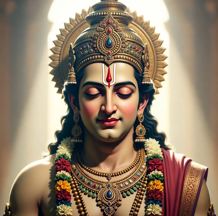 Good Morning Lord Vishnu image