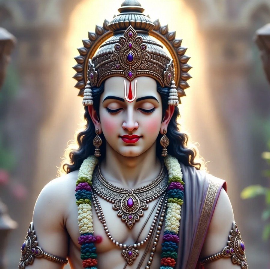 Good Morning Lord Vishnu image