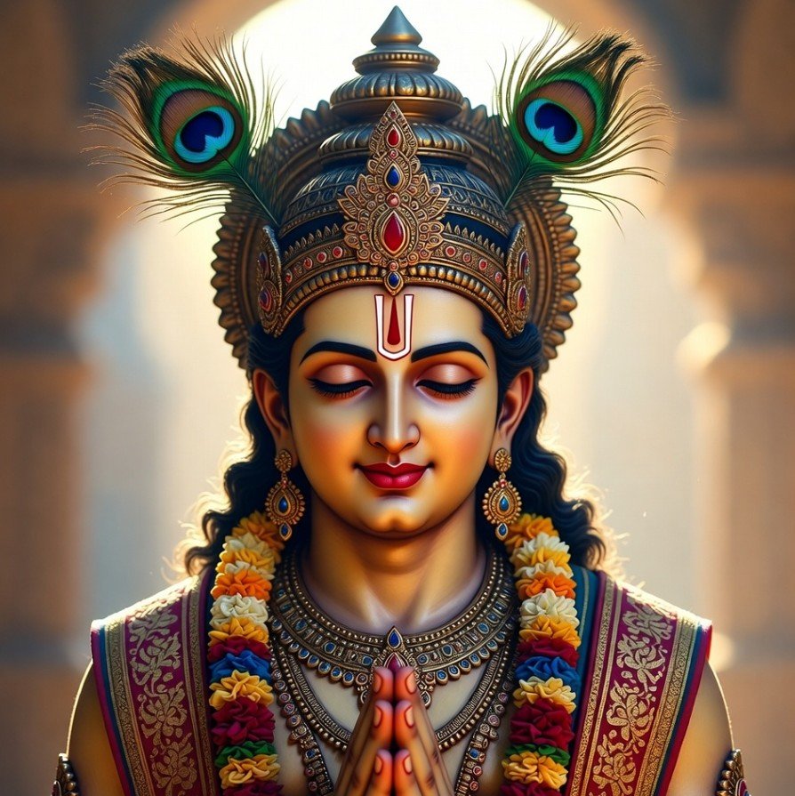 Good Morning Lord Vishnu image